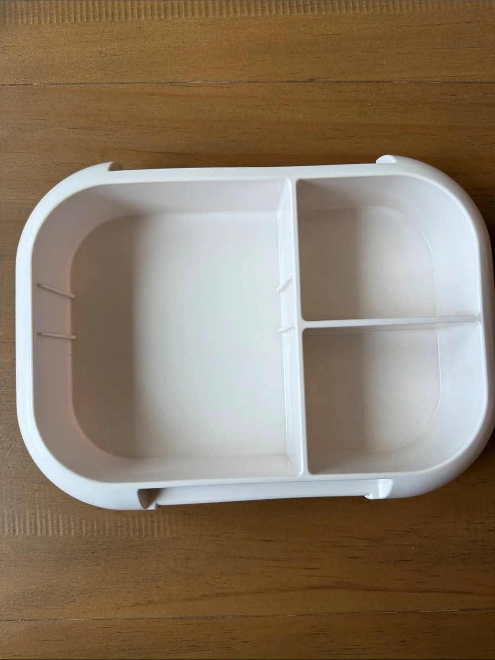 Minimalist White Bento Box Tray